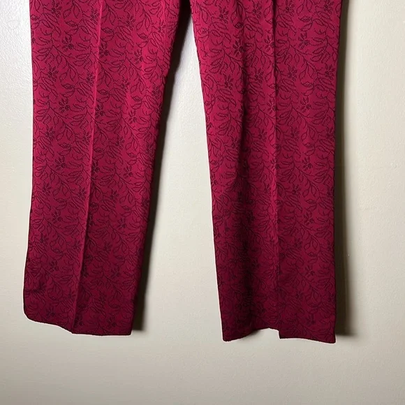 HAROLDS Elegant Red Women's Pants Size 12 - Picture 3 of 5